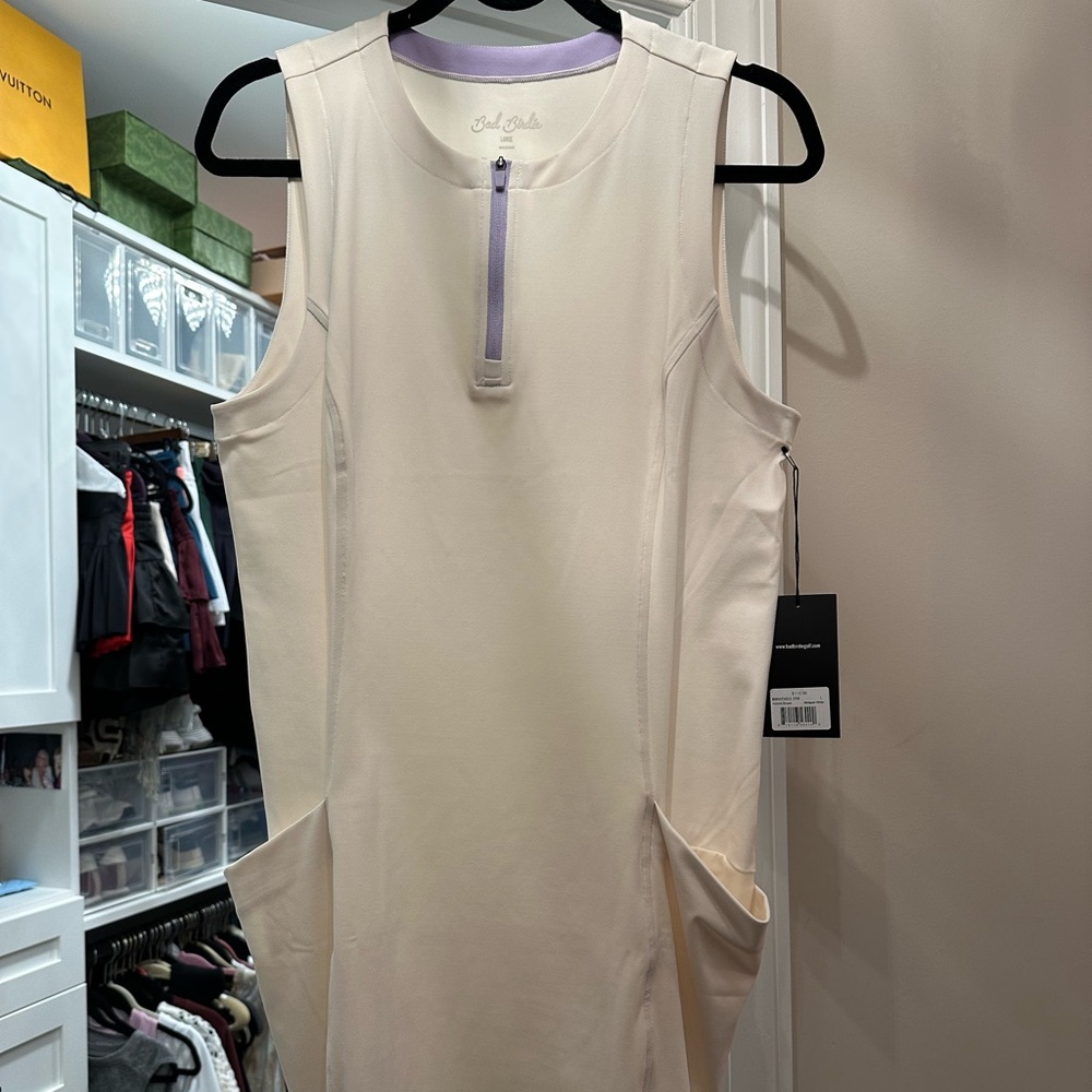 BAD BIRDIE BRAND NEW GOLF/PICKLEBALL DRESS. NEVER WORN WITH TAGS!